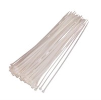 POWER 1 FIRST 14.5"/po (370mm) Cable Ties White