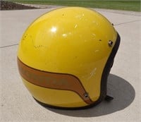 Vintage Yellow Honda Stag Hondaline Helmet
