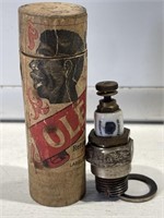 Superb Boxed NEGRO Pictorial OLEO PLUG Spark Plug