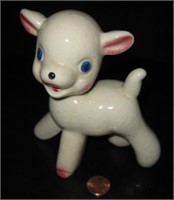 Vintage Ceramic Baby Lamb