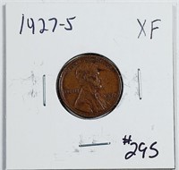 1927-S  Lincoln Cent   XF