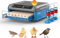 24-72 Eggs Incubator  Auto Turn  Humidity Ctrl