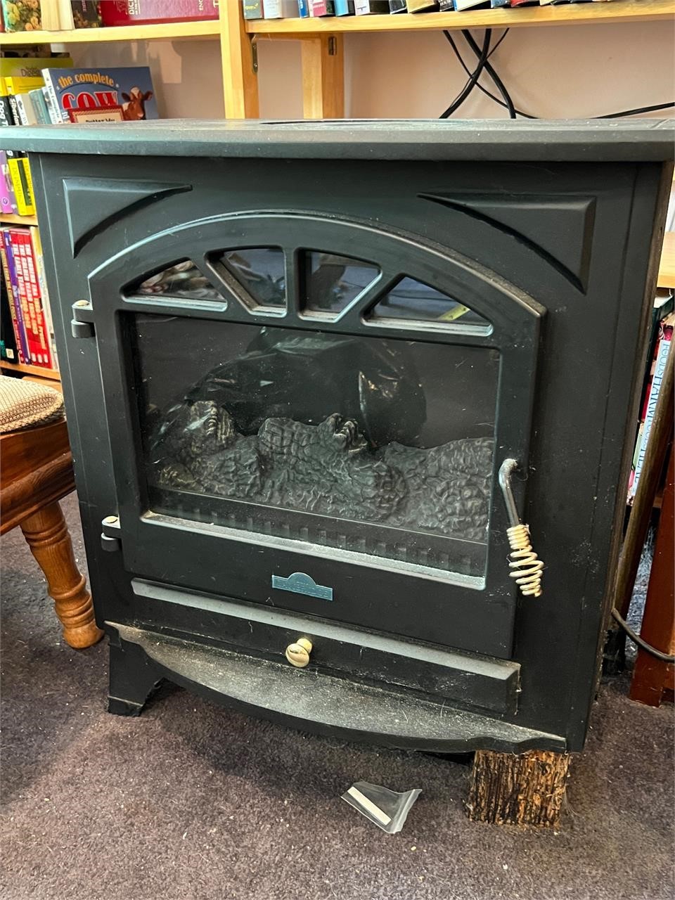 As Found Cambridge Fireplace Space Heater