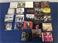 METAL AND ROCK AND ROLL CD LOT