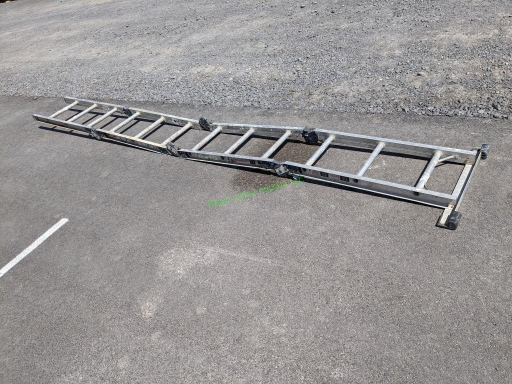 Werner Aluminum Folding Ladder 12'