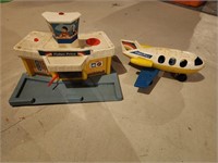 Vintage Fisher Price Airport and Airplane
