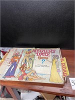 1972 Mystery Date board game *rough box*