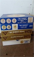 (5) Hummel Plates in Boxes