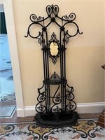 Decorative Victorian Wrought Iron Coat and