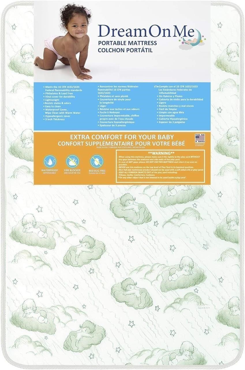 Dream On Me Firm 3" Thick Baby Playmat