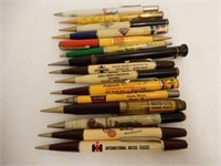 GROUPING  OF 15  AUTOMOTIVE MECHANICAL PEN PENCILS