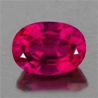 Natural Mozambique Red  Ruby {VS }