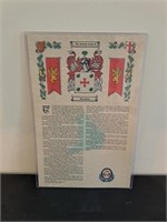 Coat of Arms Hasselman Print