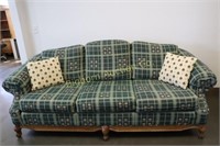 Sofa w/ Oak Legs 89" long
