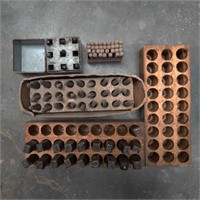 Assortment of Leather Stamps