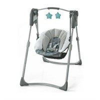 Graco Slim Spaces Compact Baby Swing  Space