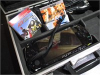 PSP With games and hard case