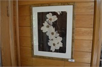 Print Of Dog Wood Blooms Signed B. Avery" 90