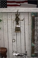 VINTAGE BRASS DINNER BELL