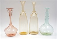 Vintage Murano Glass Vases