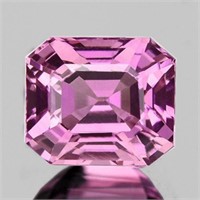 Natural Pink Tourmaline 1.23 Cts { Flawless-VVS }