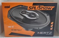 Hertz SPL Show 3 Way Coaxial Speaker SX 690 Neo.
