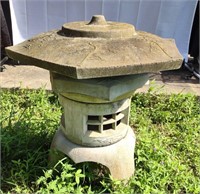 Medium Cement Pagoda Lantern
