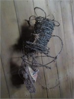 some barbwire,cord & item