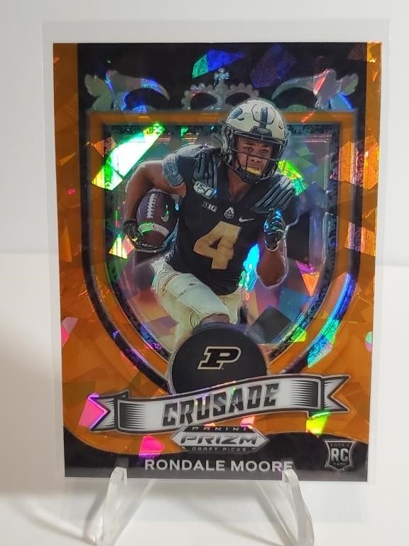 2021 Panini Crusade Orange Ice Rondale Moore RC