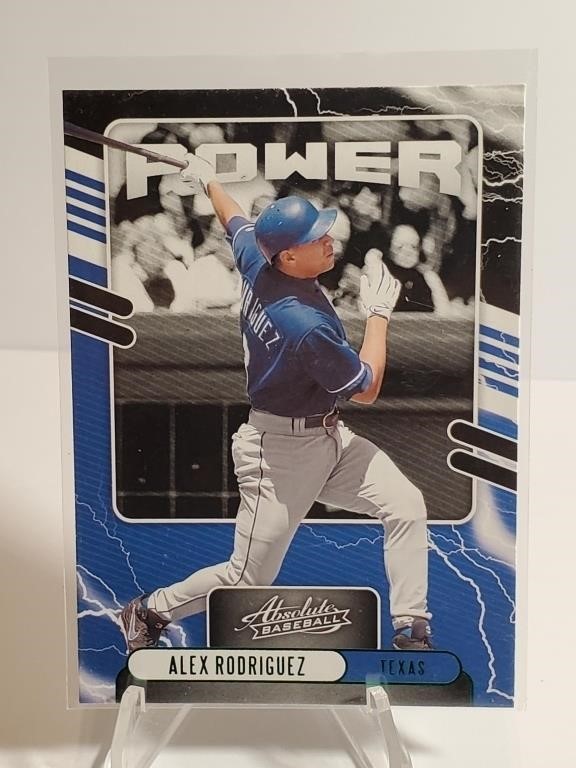 2021 Absolute Power Green Foil Alex Rodriguez