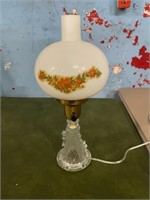 Vintage lamp about 16 inches tall