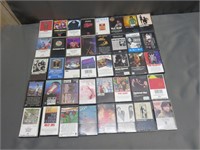 Lot of 40 Music Cassettes Rock Soul Country
