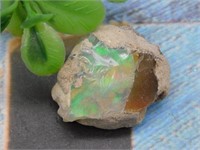 ROUGH OPAL ROCK STONE LAPIDARY SPECIMEN