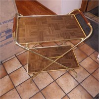 VINTAGE QUAKER HOSTESS SERVING CART (SURFACE >>>