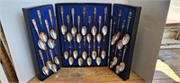 Vntg Presidents Commemorative Silver Plated Spoons