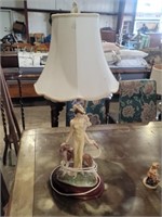 Queen Elizabeth Table Top Lamp