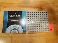 Federal Large Rifle Primers 100ct