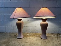 (2) Cont. Ceramic Table Lamps