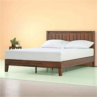 Zinus Vivek 12 Wood Platform Bed  Queen