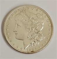 1901O Morgan Silver Dollar