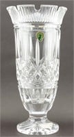 Waterford Cut Crystal "Lismore Castle" Vase