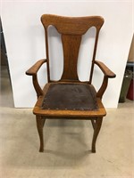 Antique captain’s chair