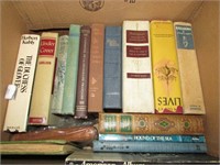 Box of Various, Books, Novels very Vintage