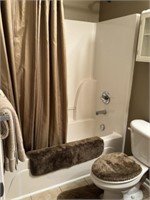 Shower Curtain and Rugs