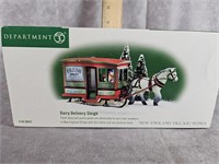 DAIRY DELIVERY SLEIGH - DEPARTMENT 56