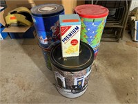 Decorative Canister Tins