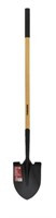 HUSKY 47 INCH ROUND POINT SHOVEL WITH HARDWOOD