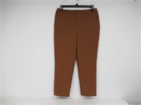 Hilary Radley Women's 12 Slim Leg Pant, Brown 12