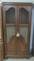 (D) Monitor Furniture Co. Wooden Display Cabinet