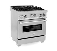 ZLINE 30" 4 Burner Stainless Gas Range/Oven SGS-30